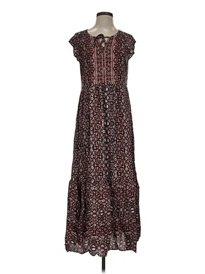Pre-owned Assorted Brands Casual Dress In Brown