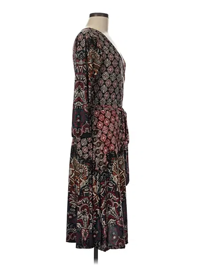 Pre-owned Assorted Brands Casual Dress In Brown