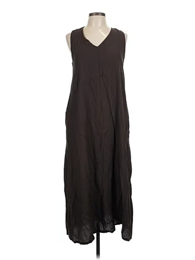 Pre-owned Assorted Brands Casual Dress In Brown