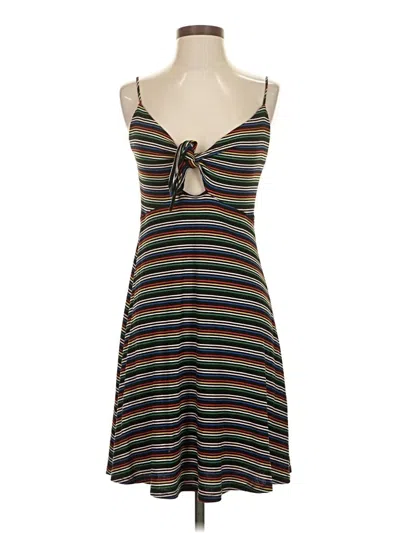 Pre-owned Assorted Brands Casual Dress In Brown