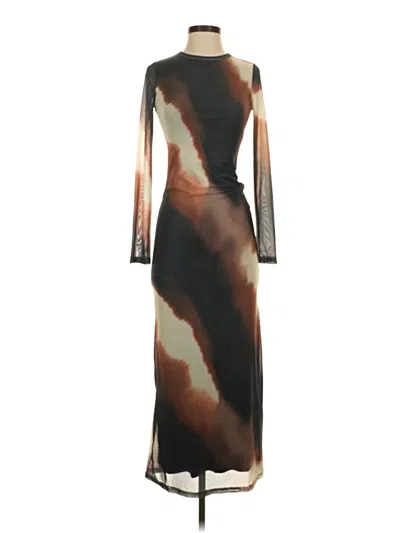 Assorted Brands Casual Dress In Brown
