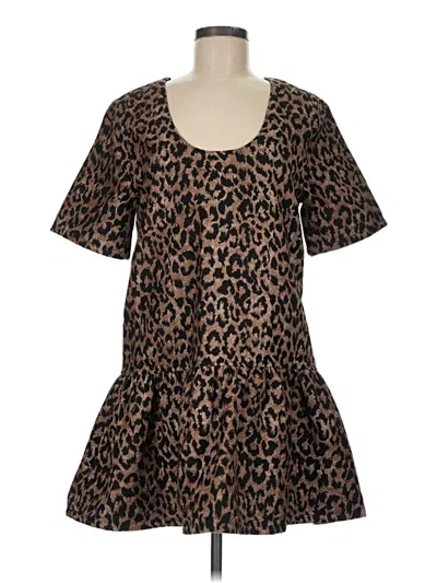 Assorted Brands Casual Dress In Brown