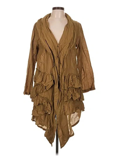 Pre-owned Assorted Brands Casual Dress In Brown