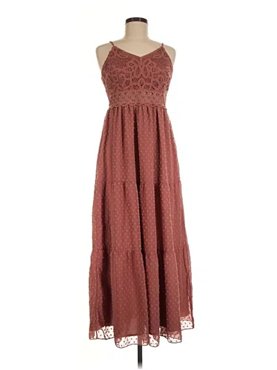 Assorted Brands Casual Dress In Brown