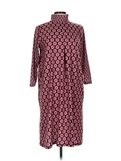 Pre-owned Assorted Brands Casual Dress In Burgundy