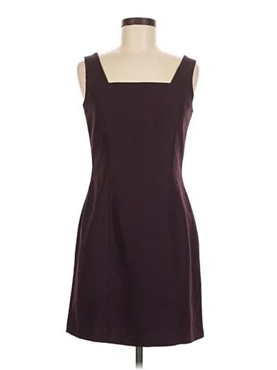 Pre-owned Assorted Brands Casual Dress In Burgundy