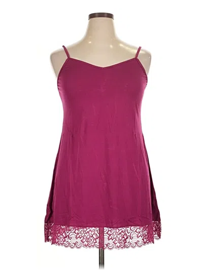 Pre-owned Assorted Brands Casual Dress In Burgundy