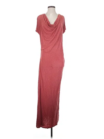 Pre-owned Assorted Brands Casual Dress In Burgundy