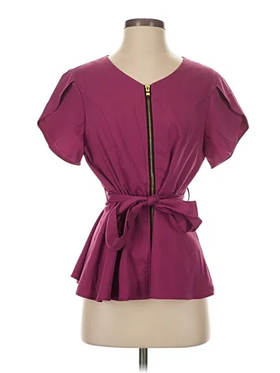 Pre-owned Assorted Brands Casual Dress In Burgundy