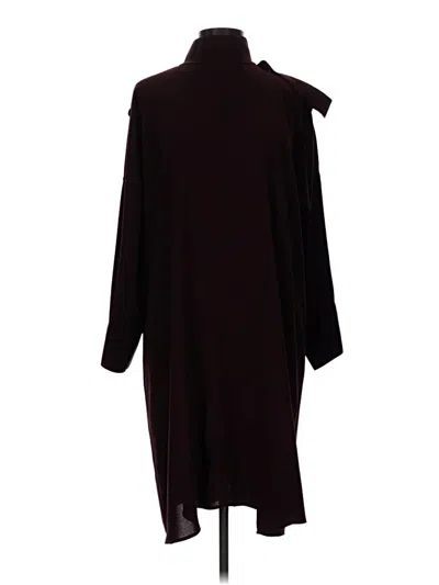 Pre-owned Assorted Brands Casual Dress In Burgundy