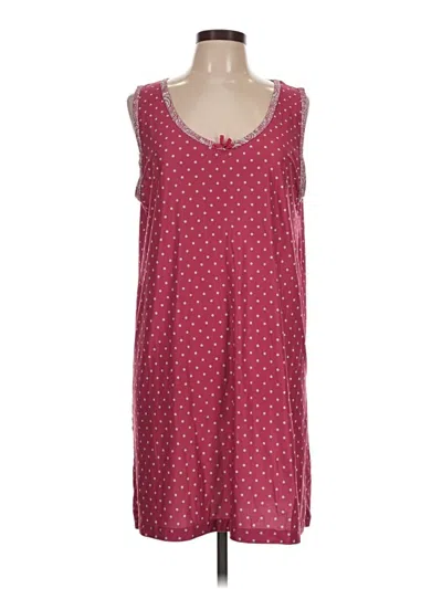 Pre-owned Assorted Brands Casual Dress In Burgundy