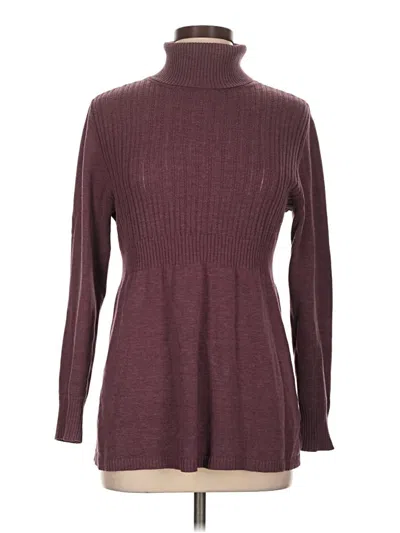 Pre-owned Assorted Brands Casual Dress In Burgundy