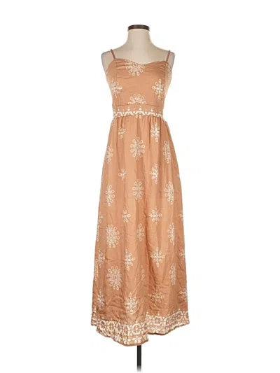 Assorted Brands Casual Dress In Gold