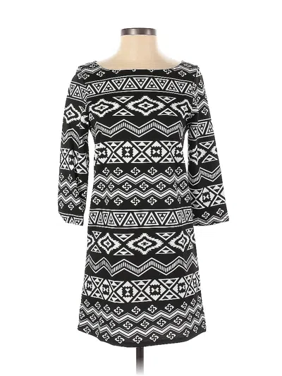 Pre-owned Assorted Brands Casual Dress In Gray