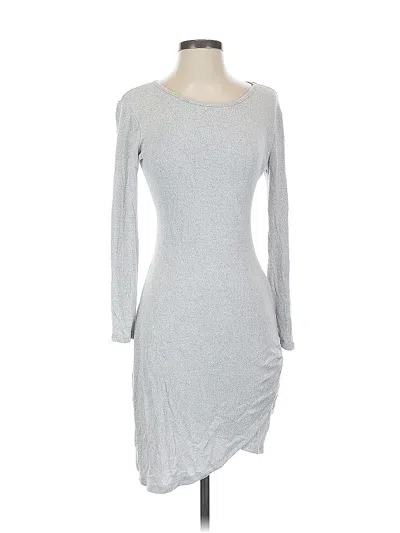 Pre-owned Assorted Brands Casual Dress In Gray