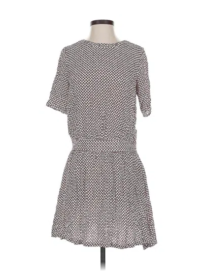 Pre-owned Assorted Brands Casual Dress In Gray