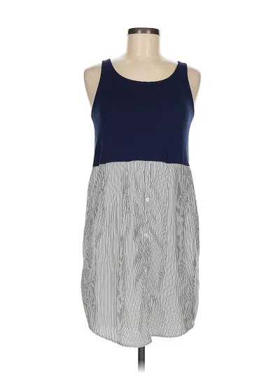 Pre-owned Assorted Brands Casual Dress In Gray