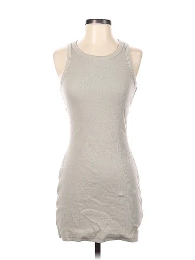 Pre-owned Assorted Brands Casual Dress In Gray