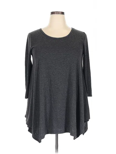 Pre-owned Assorted Brands Casual Dress In Gray