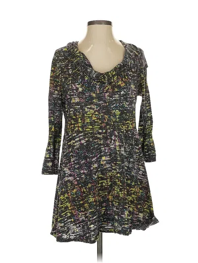 Pre-owned Assorted Brands Casual Dress In Gray