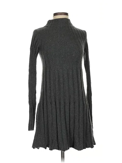 Pre-owned Assorted Brands Casual Dress In Gray