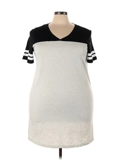 Pre-owned Assorted Brands Casual Dress In Gray