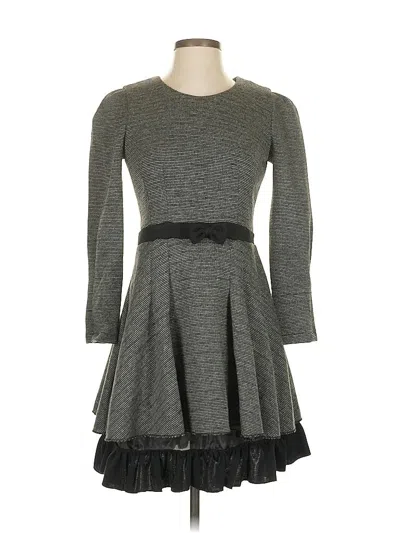 Pre-owned Assorted Brands Casual Dress In Gray