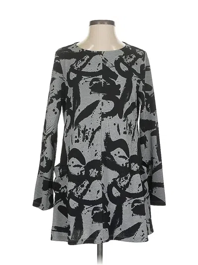 Pre-owned Assorted Brands Casual Dress In Gray