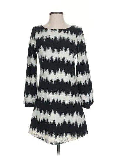 Pre-owned Assorted Brands Casual Dress In Gray