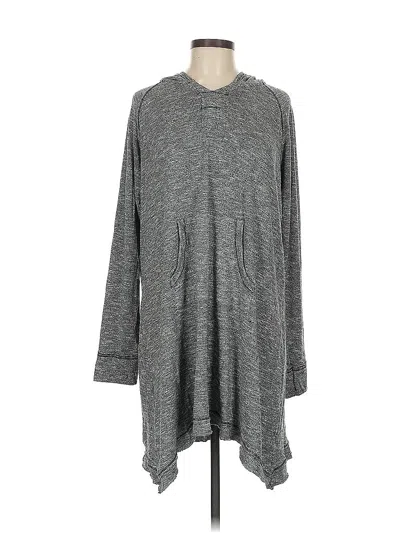 Pre-owned Assorted Brands Casual Dress In Gray