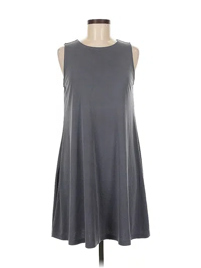 Pre-owned Assorted Brands Casual Dress In Gray