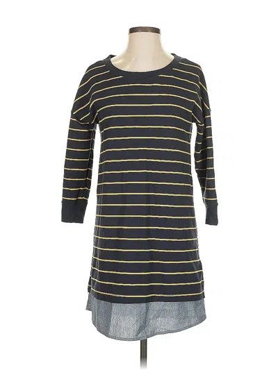 Pre-owned Assorted Brands Casual Dress In Gray