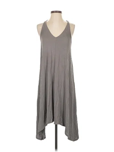 Pre-owned Assorted Brands Casual Dress In Gray