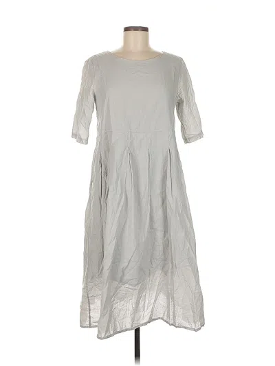Pre-owned Assorted Brands Casual Dress In Gray