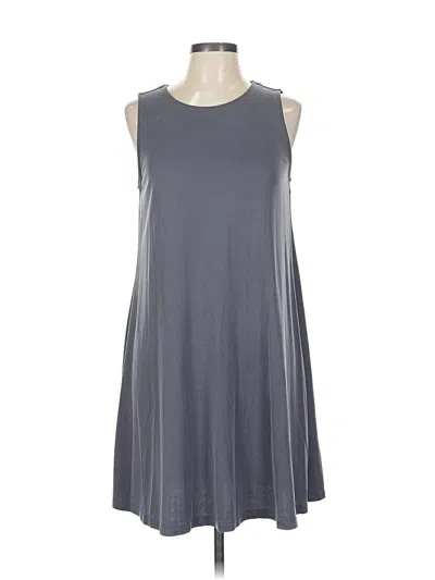 Pre-owned Assorted Brands Casual Dress In Gray