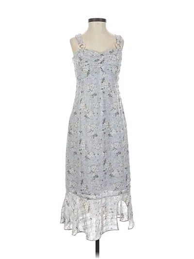 Pre-owned Assorted Brands Casual Dress In Gray