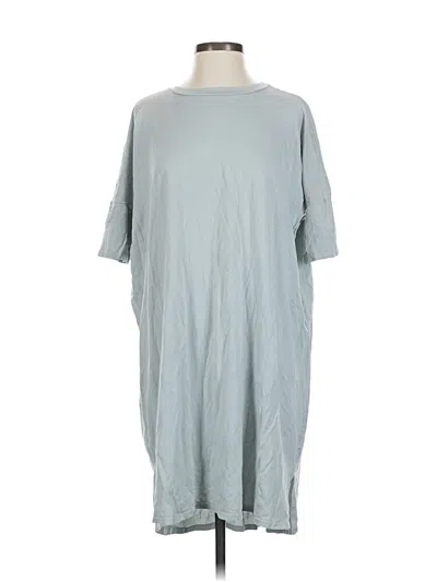 Pre-owned Assorted Brands Casual Dress In Gray