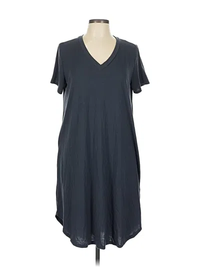 Pre-owned Assorted Brands Casual Dress In Gray