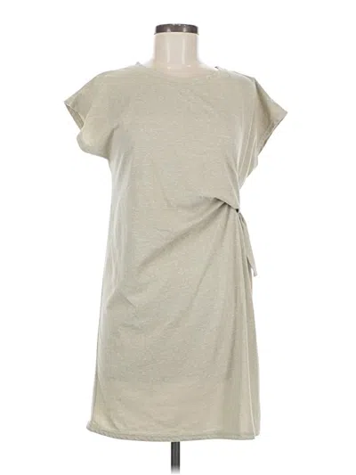 Pre-owned Assorted Brands Casual Dress In Gray