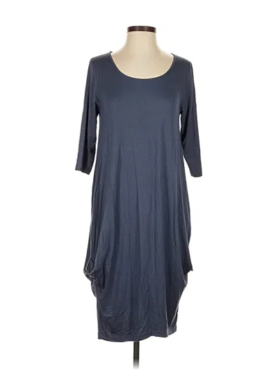 Pre-owned Assorted Brands Casual Dress In Gray