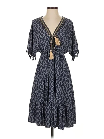 Pre-owned Assorted Brands Casual Dress In Gray
