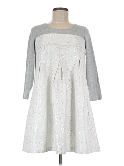 Pre-owned Assorted Brands Casual Dress In Gray
