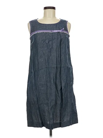 Pre-owned Assorted Brands Casual Dress In Gray