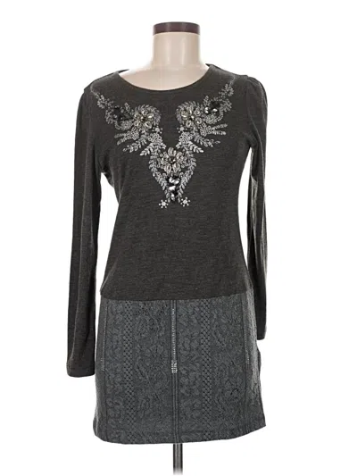 Assorted Brands Casual Dress In Gray