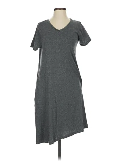 Pre-owned Assorted Brands Casual Dress In Gray
