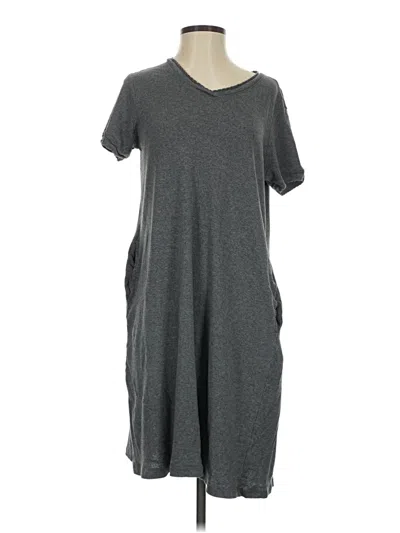 Pre-owned Assorted Brands Casual Dress In Gray