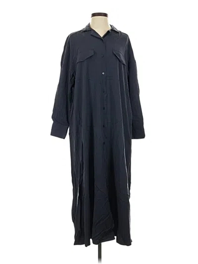Pre-owned Assorted Brands Casual Dress In Gray
