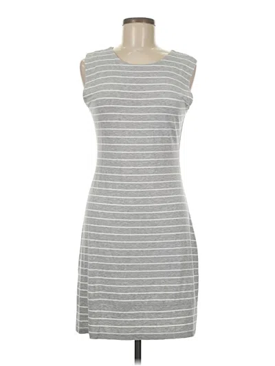 Pre-owned Assorted Brands Casual Dress In Gray