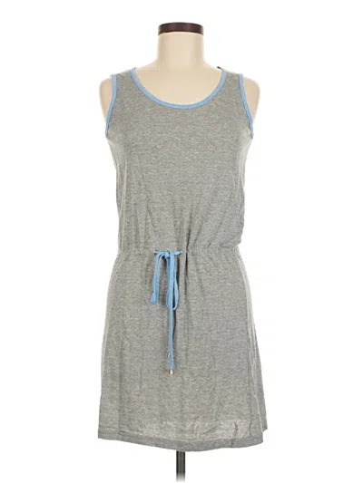 Pre-owned Assorted Brands Casual Dress In Gray