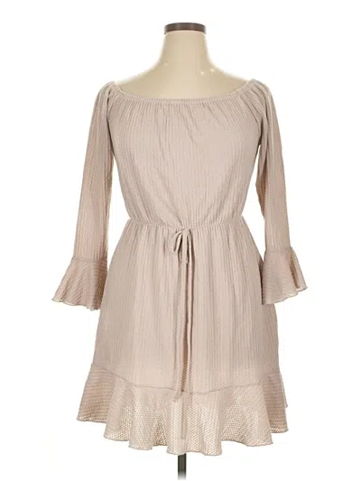 Assorted Brands Casual Dress In Gray